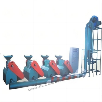 China Crumb Rubber Grinder , Rubber Powder Making Plant