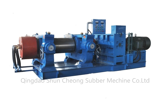 XKP-400 Double Rollers Wasre Tire Rubber Granules Grinding Machine