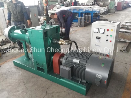 Hot Feed Rubber Extrusion Machine / Rubber Tube Extruding Machine