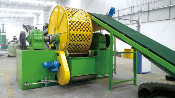 Industrial Whole Tire Shredding Machine With Simple Structure