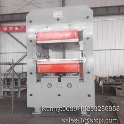 1000 tons Hydraulic Rubber Platen Vulcanizing Press with 1200mm Heating Plate