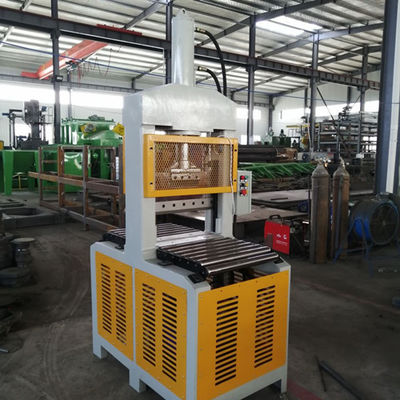 ISO Approved Hydraulic Rubber Cutting Machine With Safety Cover
