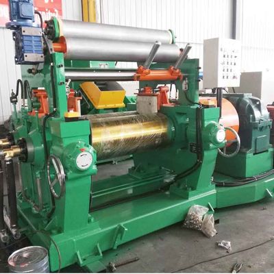 Rubber Mixing Mill With CE Certificate / Automatic Rubber Two Roll Mixing Mill