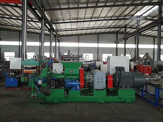 Rubber Strainer and Extruder All-In-One Machine For Reclaimed Rubber Production Line