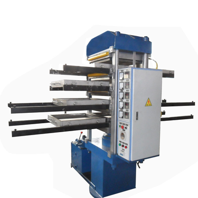 Rubber Floor Vulcanizing Press Machine / Rubber Tile Production Line