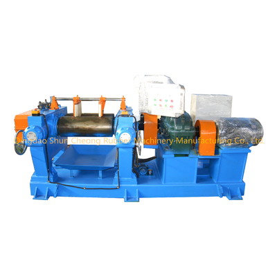 Two Roll Rubber Mixing Mill PLC Controlled