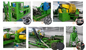 Full Automatic Rubber Powder Making Machine / Waste Tyre Recycling Production Line